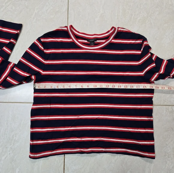 Halogen Multicolor Striped Top - Picture 4 of 5